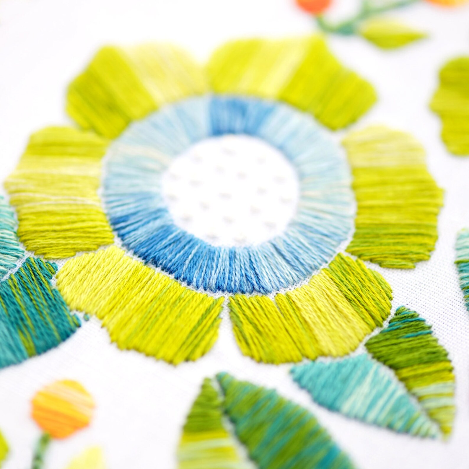 Pdf pattern flower embroidery embroidery pattern hoop art  etsy