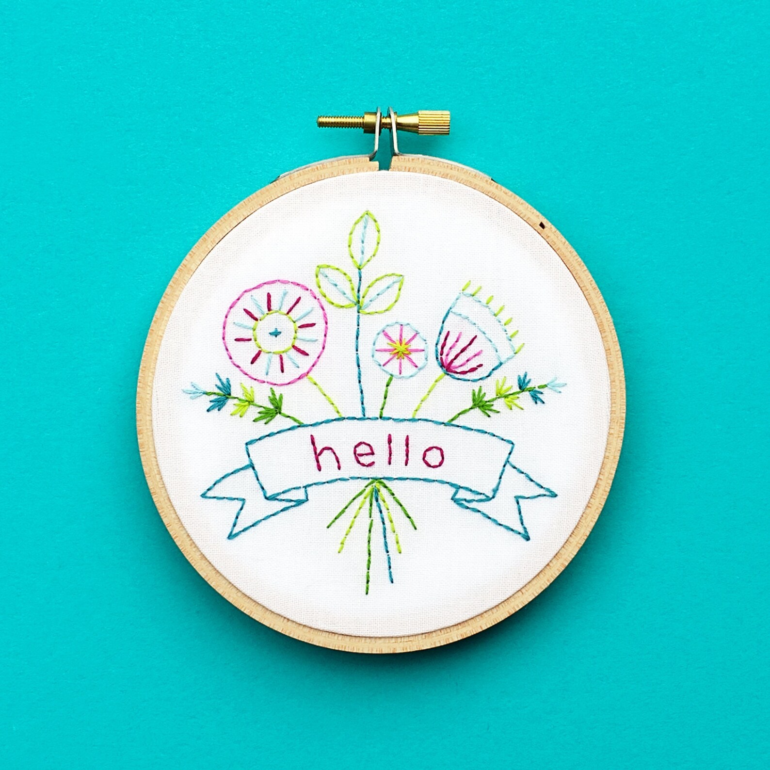 Beginner Embroidery Pattern PDF Pattern Hand Embroidery | Etsy