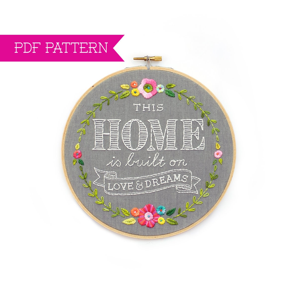 Air Tag In the Hoop Embroidery Design Print - Creative Appliques