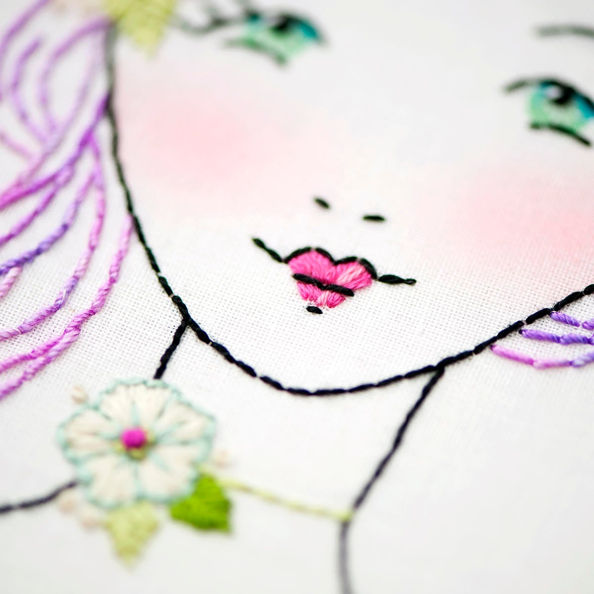 Embroidery Pattern Flower Crown Hand Embroidery PDF Floral Etsy