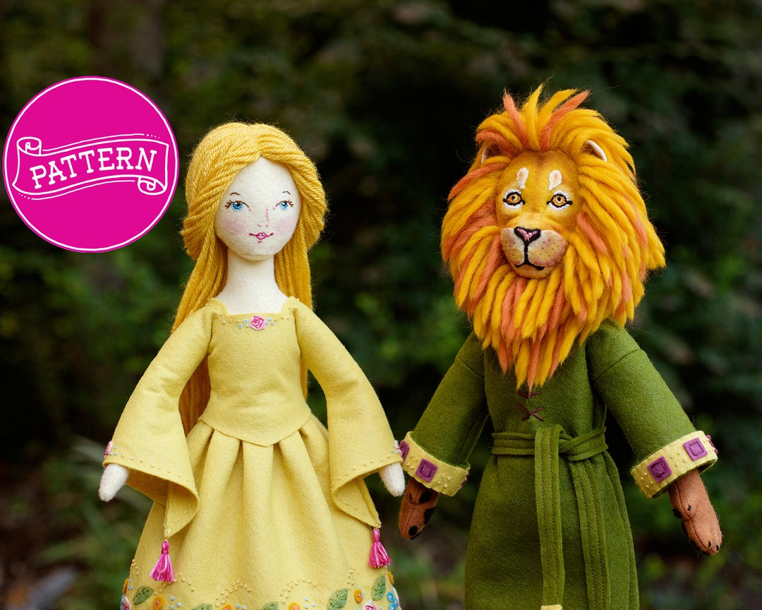 Felt Doll Patterns, Cloth Doll Pattern, PDF Pattern, Art Dolls, Cloth ...