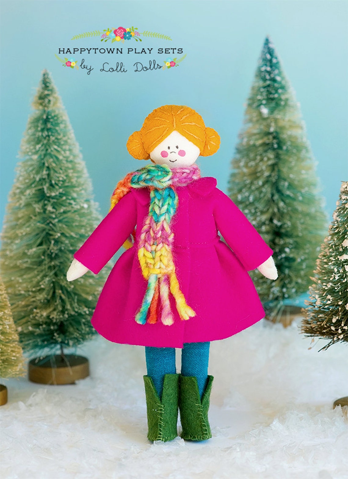 PDF Doll Patterns Snowman Doll Clothes Plushie Pattern - Etsy