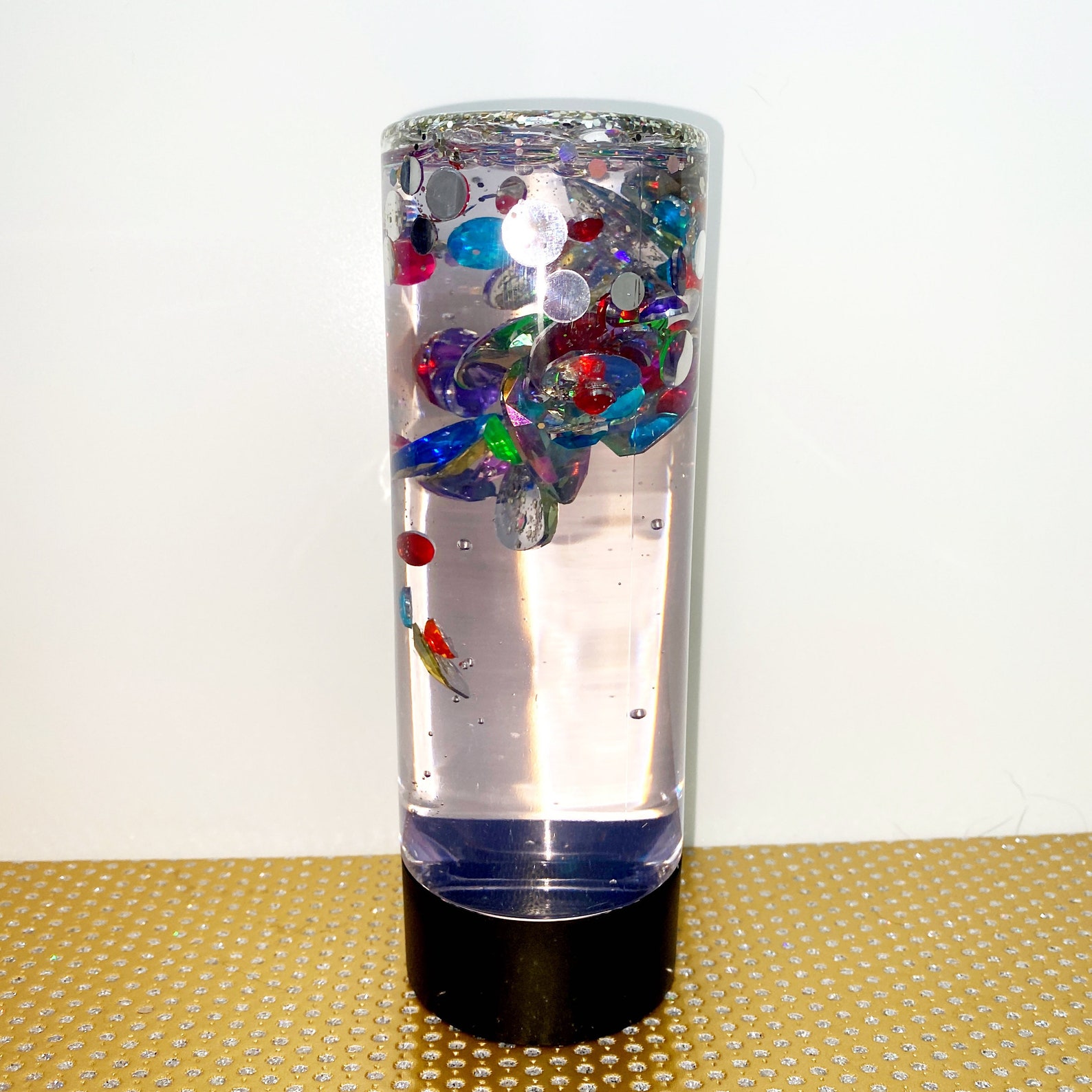 Super Slow Moving Sensory Bottle calm Down Bottle Big and Etsy