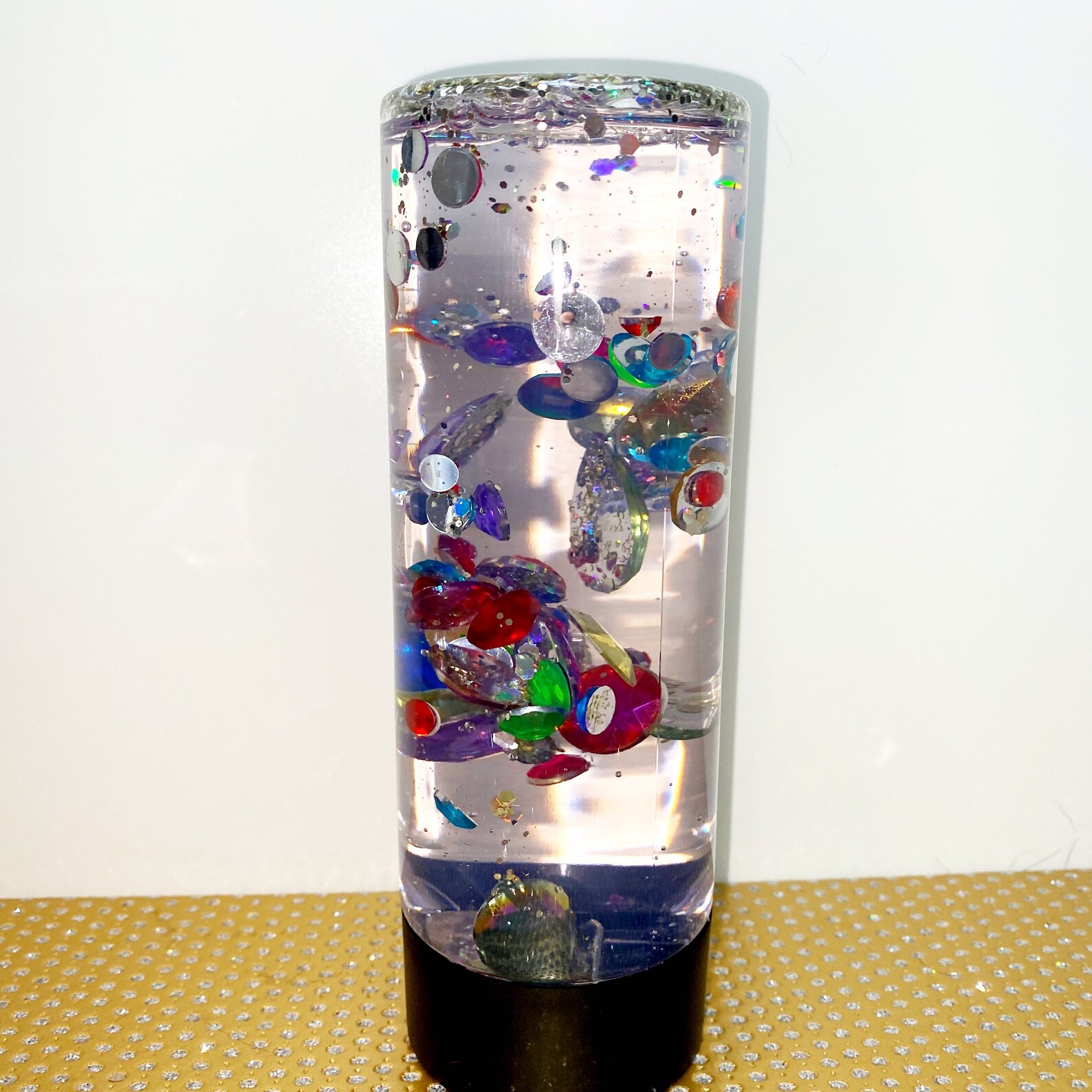 Super Slow Moving Sensory Bottle calm Down Bottle Big and Etsy