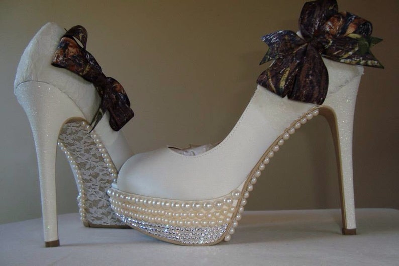 Camo Wedding shoes Etsy Camo Wedding shoes Etsy