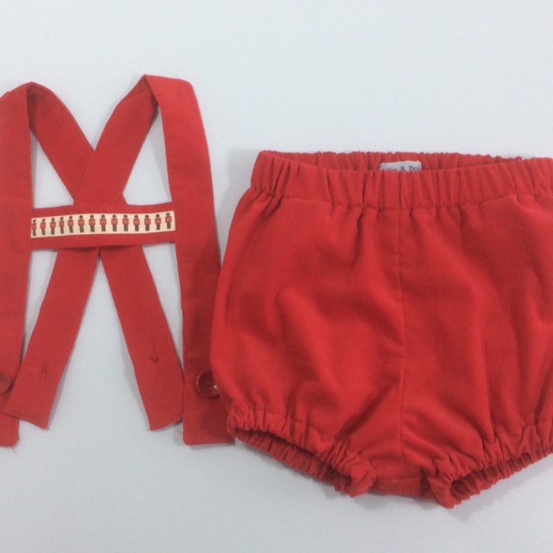 Braces shorts for boy