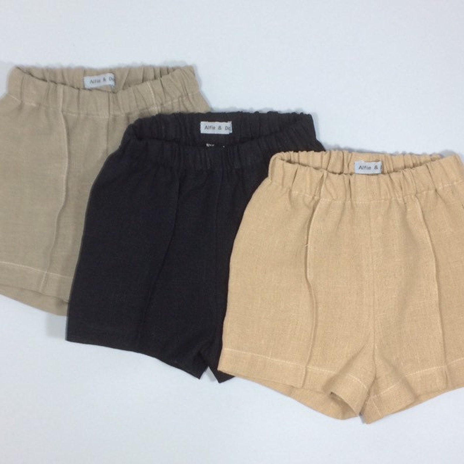 Boys Linen shorts Etsy