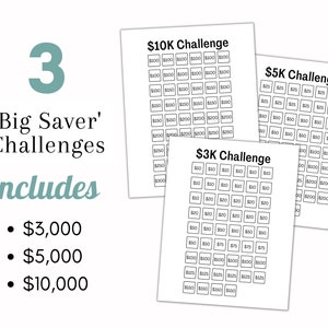 Savings Challenge Book | Printable PDF Download | Digital Savings ...