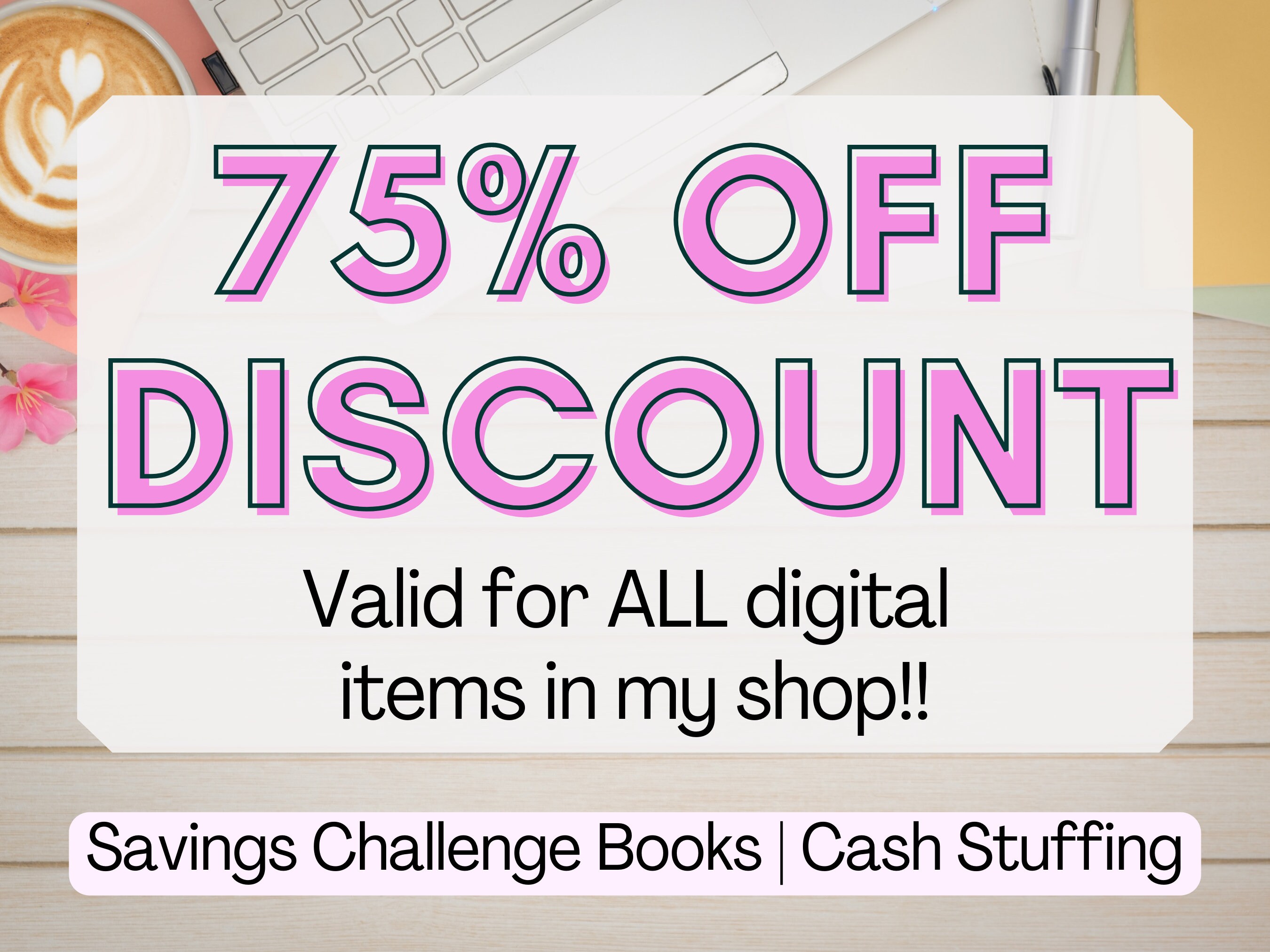 Etsy Coupon Code Discount Code 2023 Savings Challenge Savings Challenge