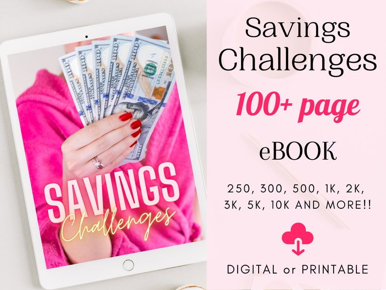 2023 2024 Savings Challenge Savings Challenge Book - Etsy