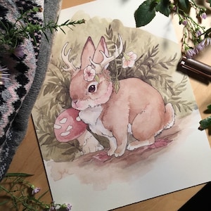 Fine art Print Jackalope