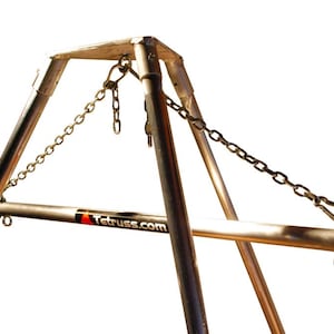Tetruss Deluxe Bundle: Shibari Suspension Bondage Rig | Portable 3-in-1 Dungeon and Sex Swing (Mature content)