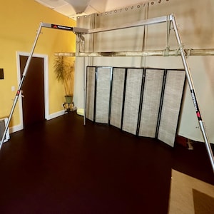 Tetruss Bamboo Rig: Shibari Suspension Bondage Rig | Portable 3-in-1 Dungeon and Sex Swing (Mature Content)