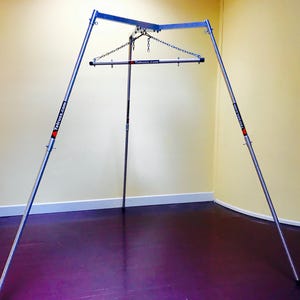 Tetruss Maxximus Mini Bundle: Shibari Suspension Bondage Rig | Portable 3-in-1 Dungeon and Sex Swing (Mature Content)