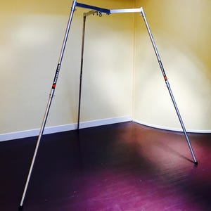 Tetruss Maxximus Deluxe Bundle +2 Pair Leather Cuffs: Shibari Suspension Bondage Rig | Portable 3-in-1 Dungeon and Sex Swing(Mature Content)