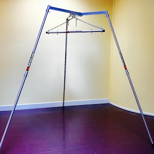Tetruss Maxximus Deluxe Bundle: Shibari Suspension Bondage Rig | Portable 3-in-1 Dungeon and Sex Swing (Mature Content)