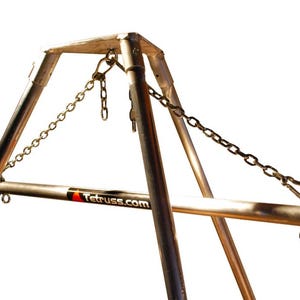 Tetruss Mini Bundle: Shibari Suspension Bondage Rig | Portable 3-in-1 Dungeon and Sex Swing (Mature Content)