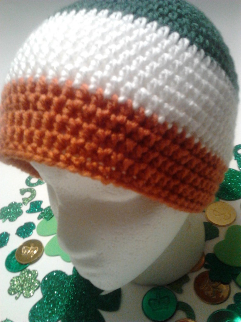 st patrick day green and orange