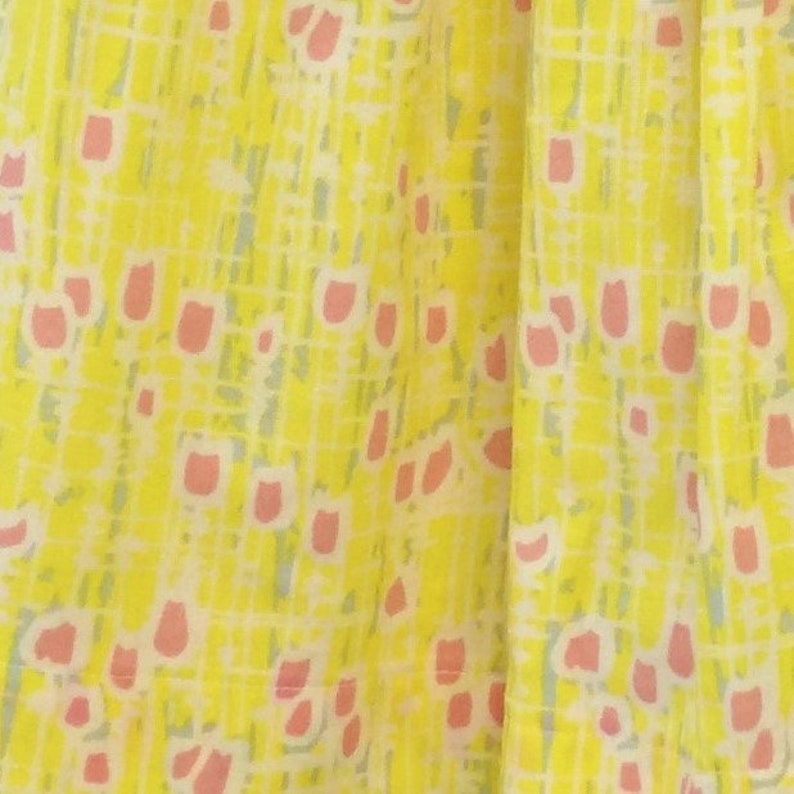 3-6 months Dress Tulips on yellow