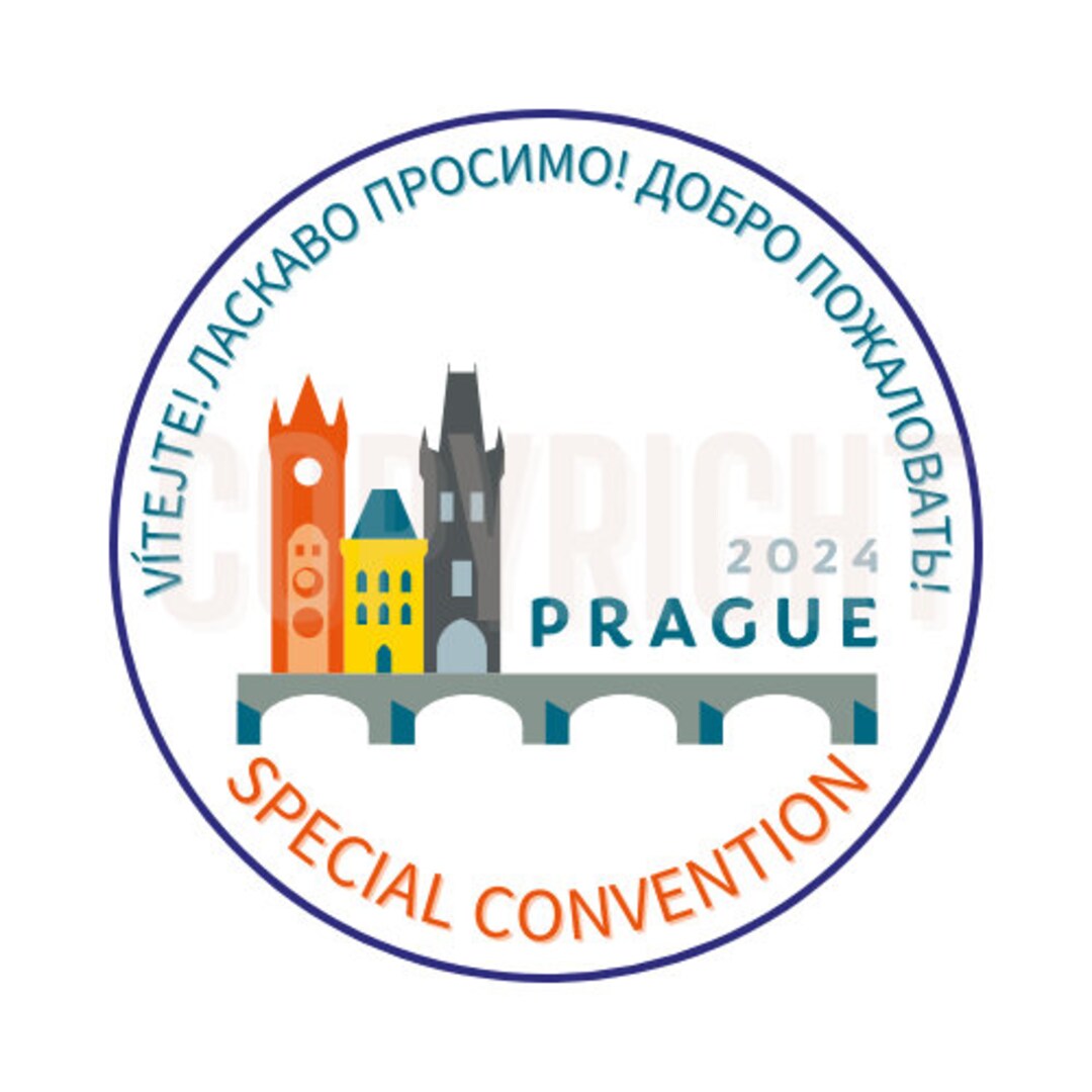 Prague Czech Republic JW 2024 Special Convention - Etsy