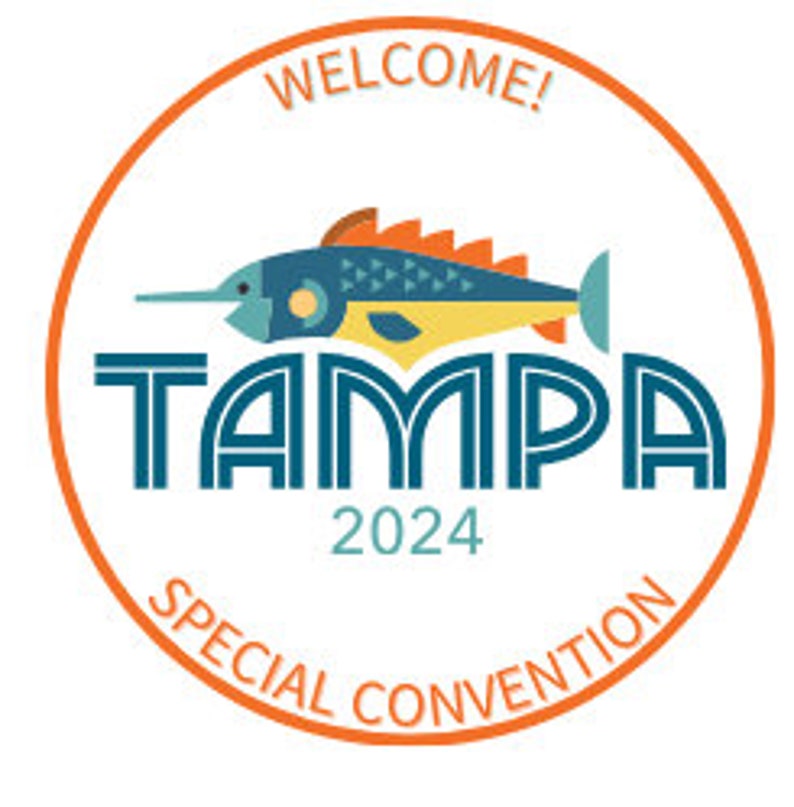 Tampa Special Convention JW 2024 Sticker Pins Etsy UK