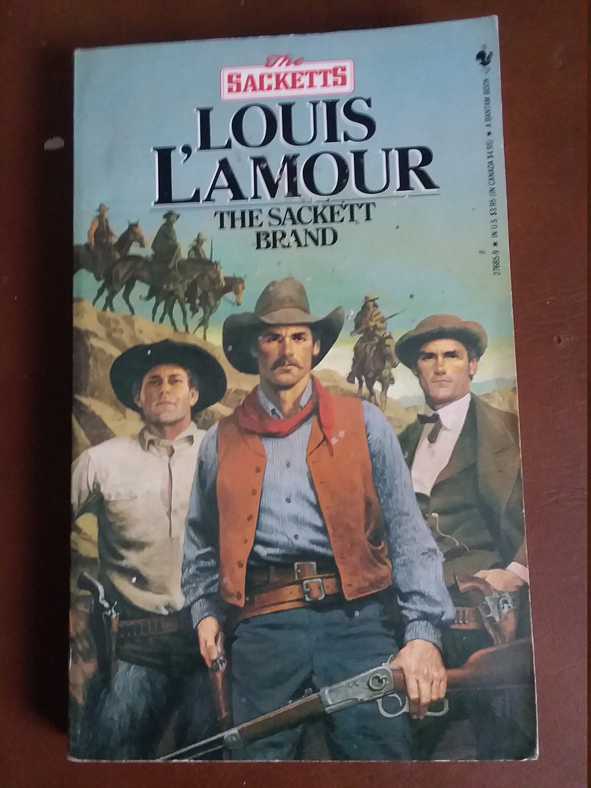 Vtg Louis L'Amour Boxed Set The Sacketts Series Books 1 7 8 11 12
