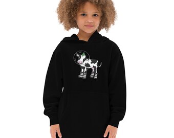 Space Cow -  Kids Graphic Hoodie