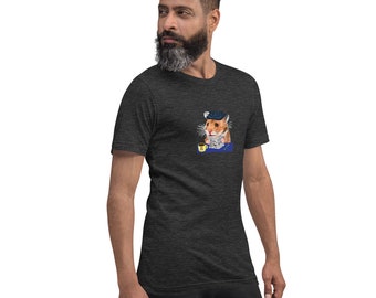 Hamster morning news-graphic tee
