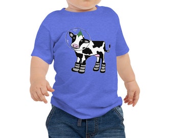 Space Cow Baby Graphic Tee