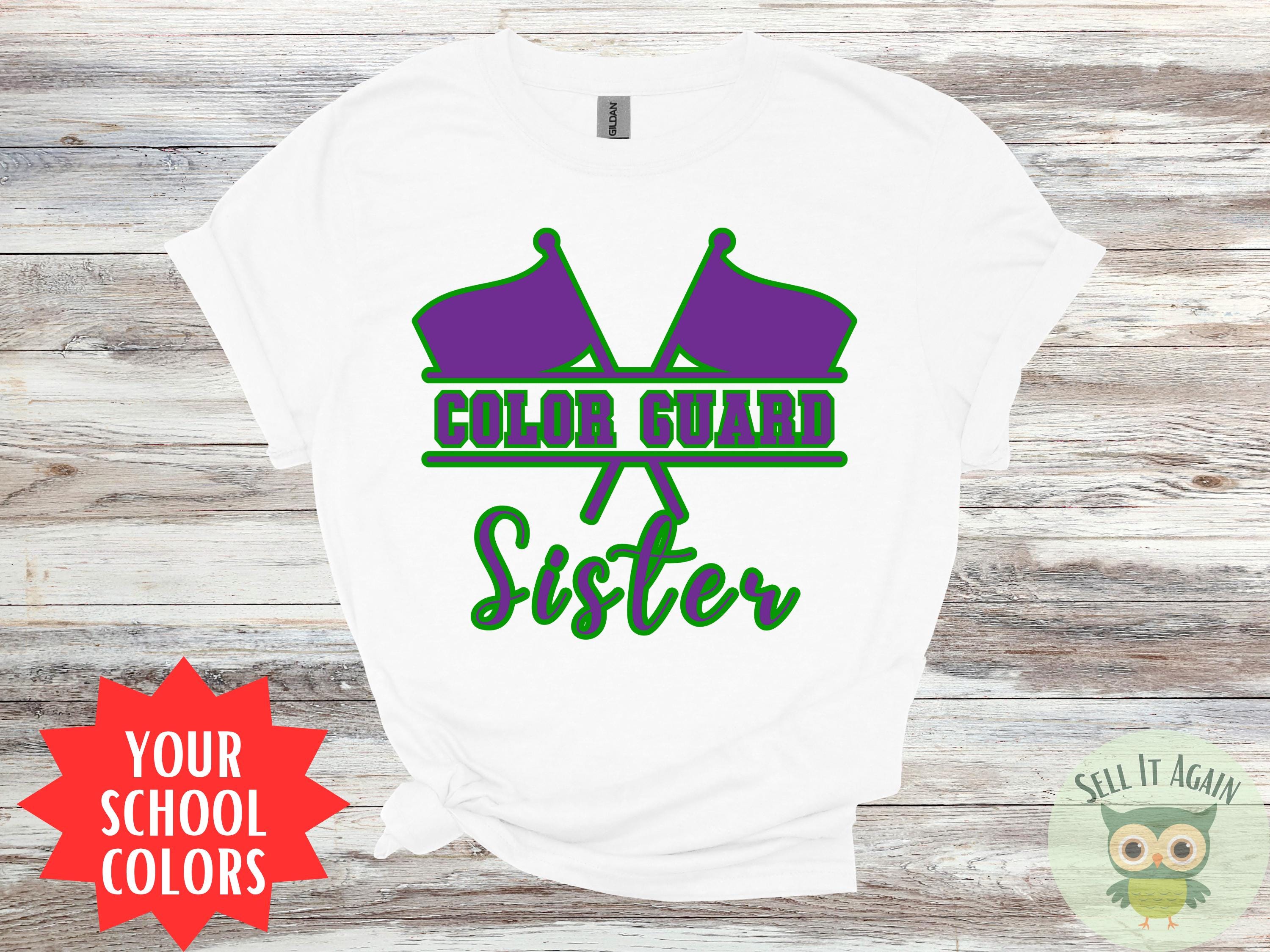 Custom Family Color Guard Shirts, Matching Family Shirts, Color Guard ...