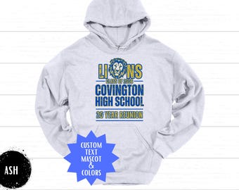 Custom Class Reunion Shirt, High School Reunion Shirts, College Reunion, Bulk Order Reunion Favors, Reunion Gift, Class of T-shirts Hoodie