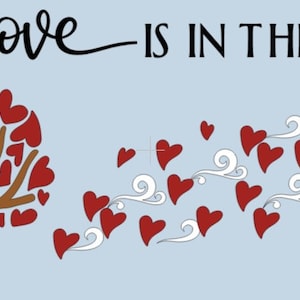 Teachers School Bulletin Board  Cutouts  DIY Kit  &quot;Love Is In The Air&quot; | Valentines Friendship Love Bulletin Board Cutouts Decor