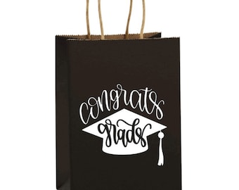 Abschlussfeier Geschenktasche / Abschlusstasche / Glückwunsch- Grad Geschenktasche / personalisierte Geschenktasche / Personalisierte Geschenktasche