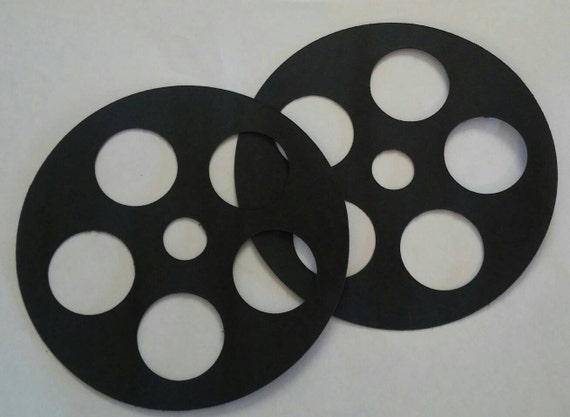 Film Reel Cutouts, Hollywood Birthday Party, Graduation Party, Movie Theme  Decorations 