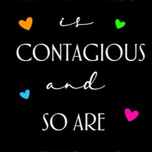 Teachers School Classroom Door Decoration Cutouts DIY Kit &quot;Kindness is Contagious and so are Germs&quot; | Back to School Decoration | Door Decor