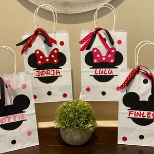 Minnie Mouse Mickey Mouse Party Favor Bags Birthday Baby Shower Party Decoration