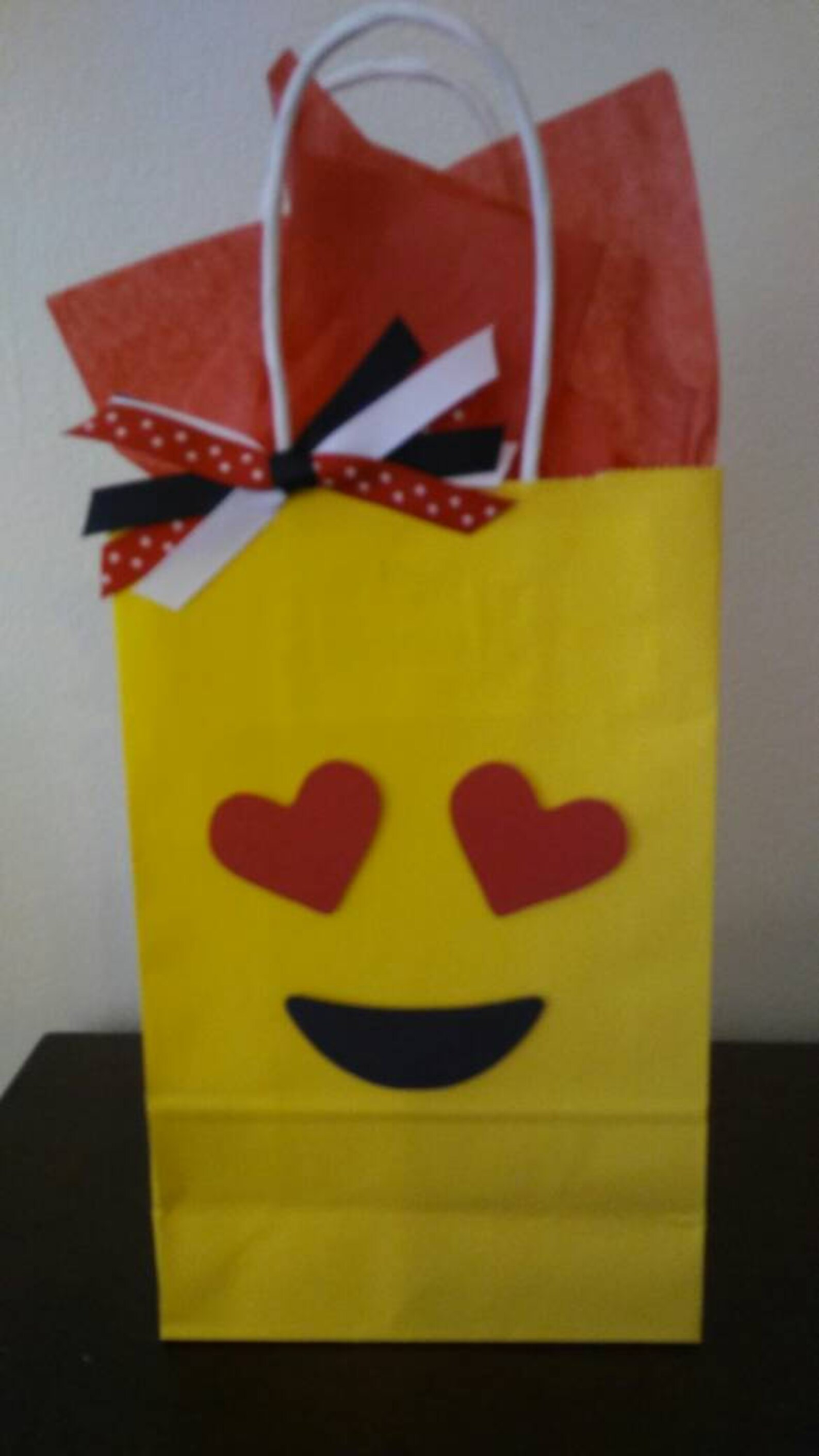Emoji Favor Loot Bags Emoji Party Bags Emoji Party Favors Etsy