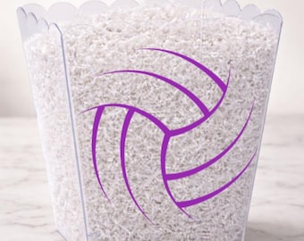 Regalo personalizado para equipos de voleibol / Recuerdos de voleibol / Regalo navideño de voleibol / Centros de mesa de voleibol / Bolsas de dulces deportivos a granel