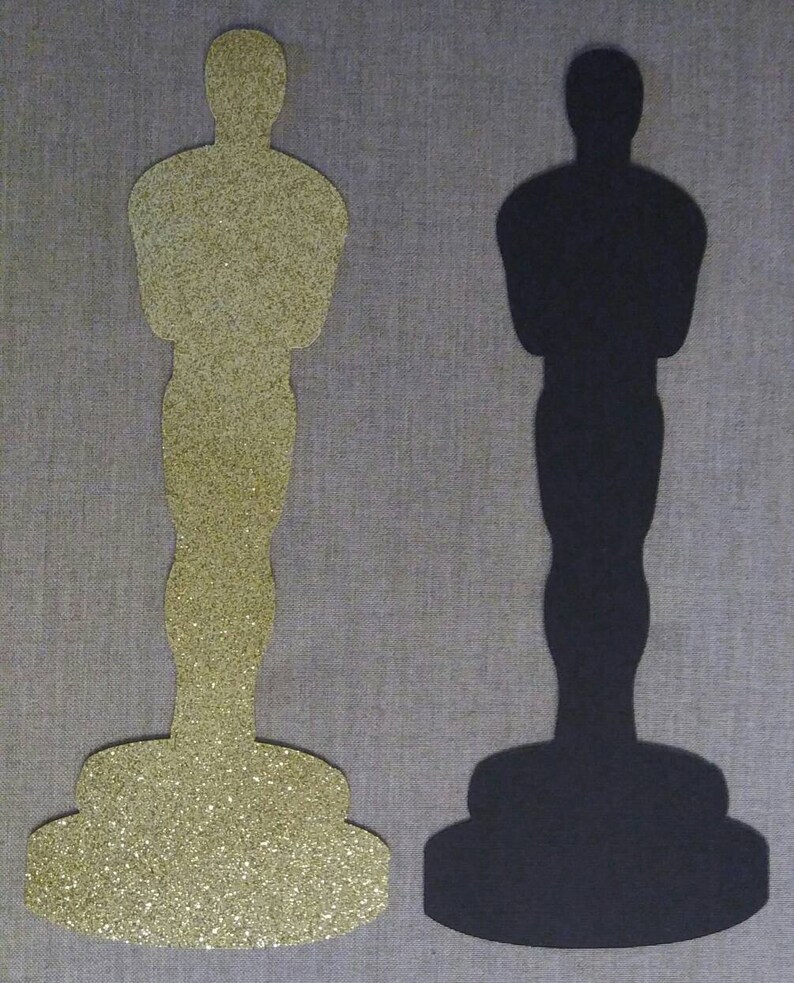 Oscar's Statue Cutouts Hollywood Birthday Party Etsy