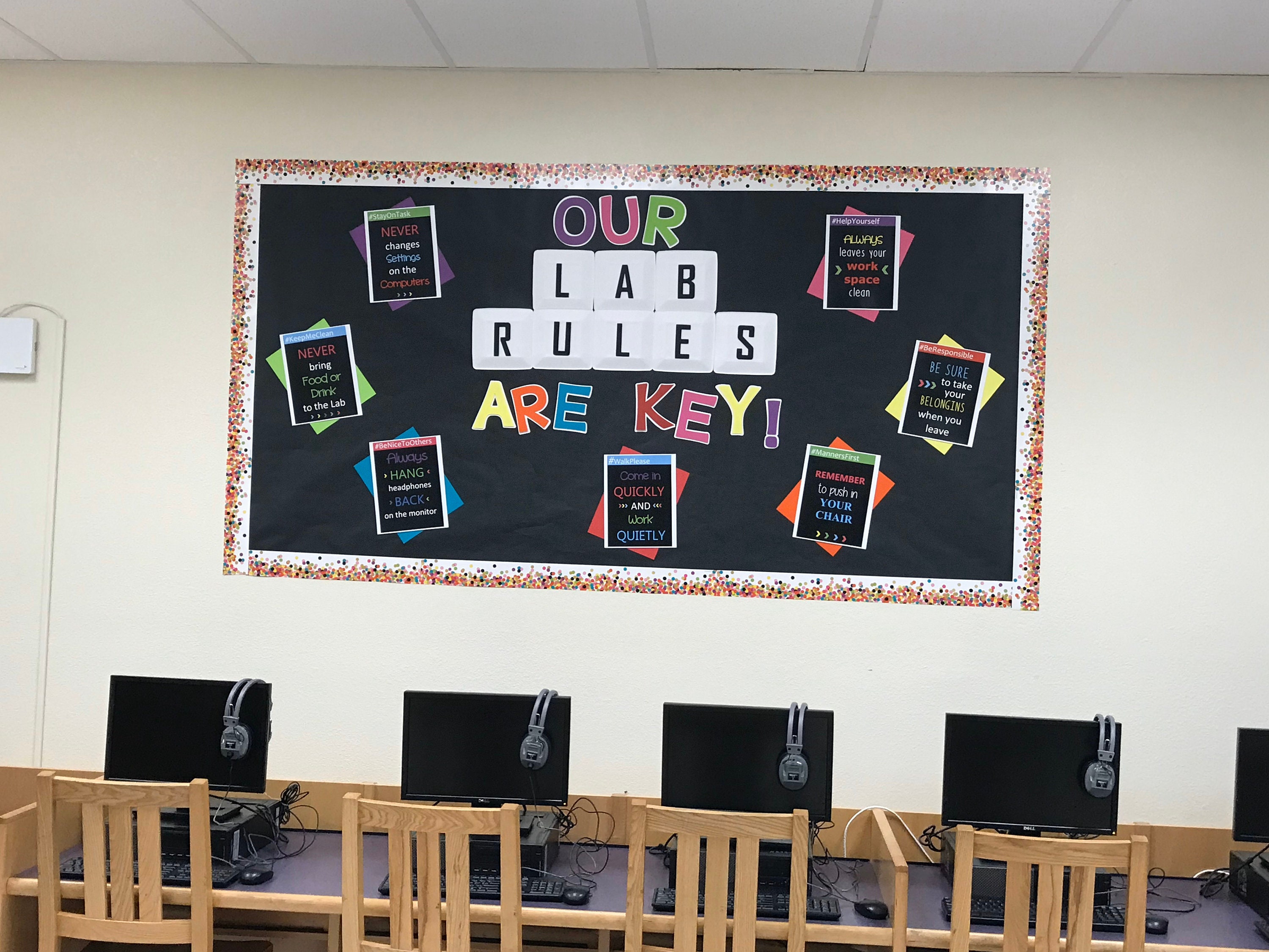 Elementary Computer Lab Decoration Ideas