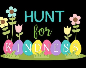 Teachers School Bulletin Board  Cutouts DIY Kit "Hunt for Kindness" | Teachers Classroom Decor | Back to School Decoration  | Bulletin Board