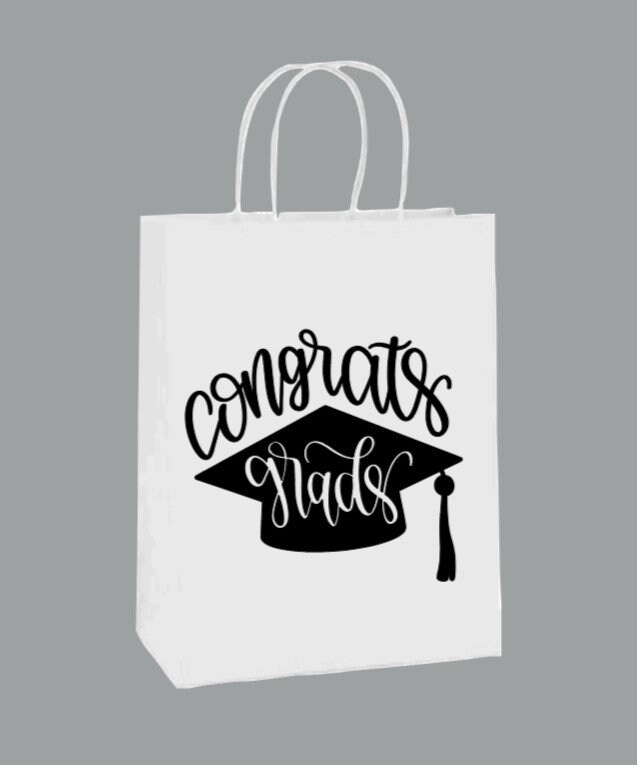 Graduation Ceremony Gift Bag / Graduation Bag / Congrats Grad Gift Bag ...