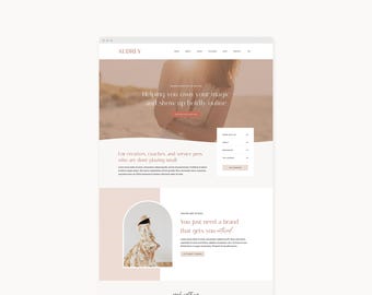 WordPress Theme Website Template for Coaches, Shops, & Service Providers | Audrey | Kadence