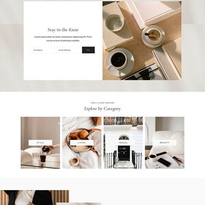 WordPress Theme for Lifestyle, Fashion, Travel, & Food Bloggers Vivienne Kadence image 4