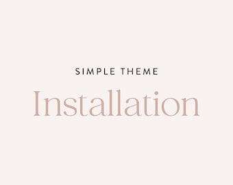 Simple WordPress Theme Installation Service, Installation for WordPress Templates