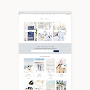 WordPress Theme Website Template for Travel, Food, & Lifestyle Bloggers | Mia | Kadence