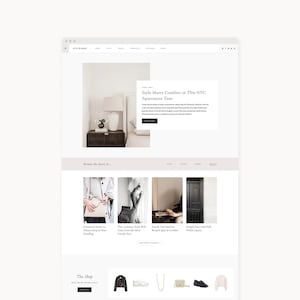 Modello di sito Web con tema WordPress per blogger di lifestyle, moda, viaggi e cibo / Vivienne / Kadence