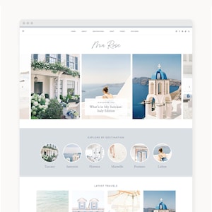 NEU! WordPress Theme für Reise-, Food & Lifestyle Blogger | Mia | Kadenz