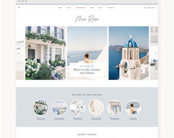 NEW! WordPress Theme for Travel, Food, & Lifestyle Bloggers | Mia | Kadence