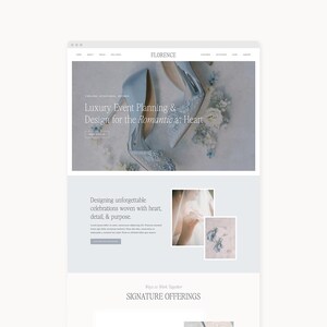 NEW! WordPress Theme Website Template for Photographers, Event Planners, & Service-Based Businesses | Florence | Kadence image 4